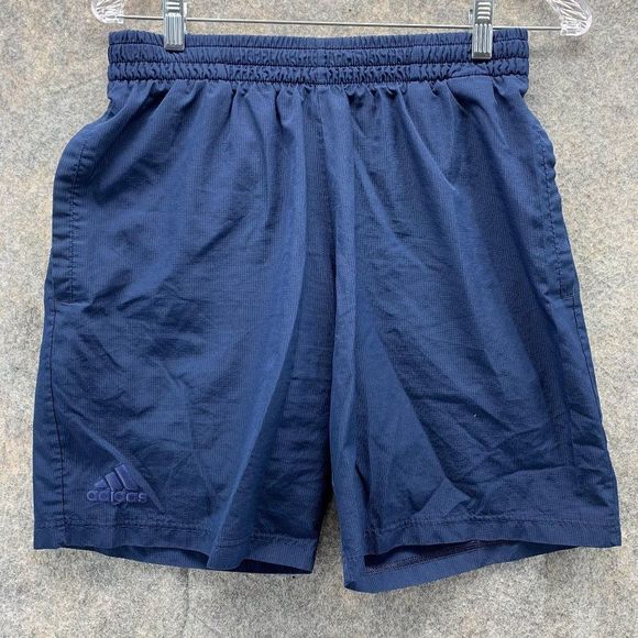 adidas Shorts Adidasshorts Men Medium Blue Lightweight Run Gym
